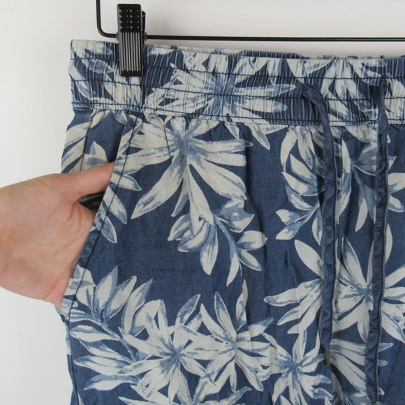 Tinsel Floral Tropical Lyocell Pants sz S - Picture 3 of 8
